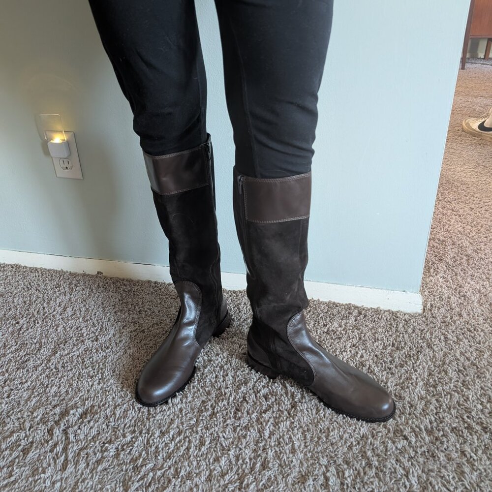 Taryn Rose Radiate Riding Boots - Picture 7 of 14